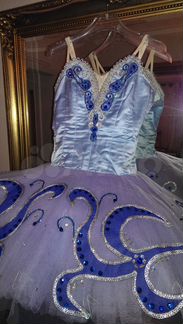 Пачка балетная. Голубая. Почти новая