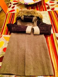 Пальто зимнее Ermanno Scervino (Italy) 8 лет