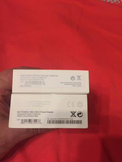 Продаю оригинальный комплект USB-C 18 W Адаптер+ка
