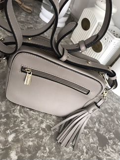 Кожаная сумка через плечо