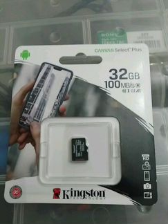 Карта памяти MicroSD 32GB Kingston