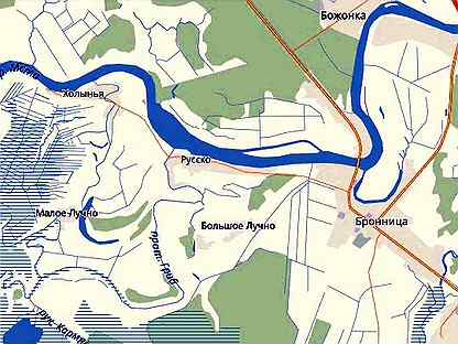 Холынья новгородская область карта