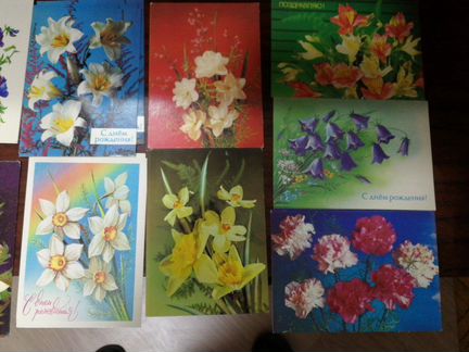 Открытки СССР 60-70хх гг. Чистые