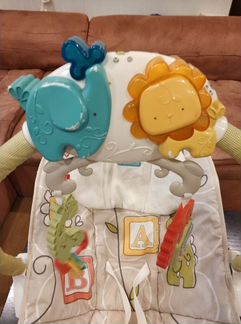 Шезлонг качалка fisher price