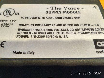 Блок Питания для конференц связи