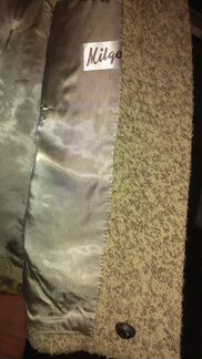 Тёплый твидовый женский пиджак. Размер S - M