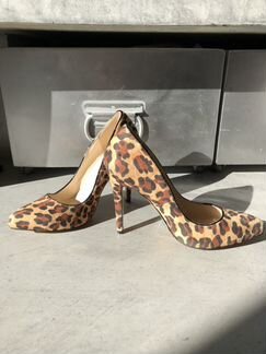 Туфли лодочки леопардовые 38 размер