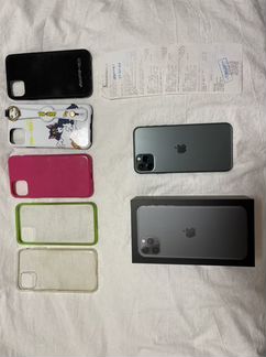 Телефон iPhone 11 pro max 64gb green