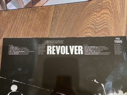 Виниловая пластинка Beatles revolver