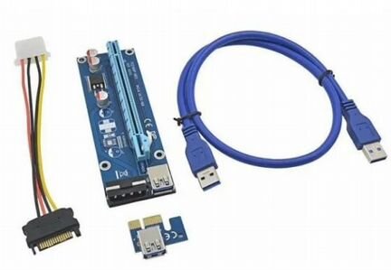 Райзер pce164p-n03 ver006 - 5шт в отл, состоянии