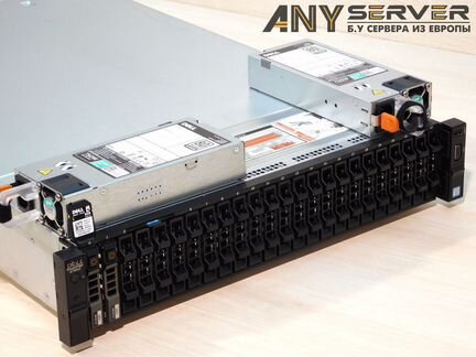 Сервер Dell R730XD SFF 2*Xeon E5-2697v3 64Gb H730