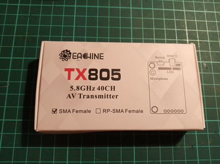 FPV передатчик Eachine TX805 5.8G