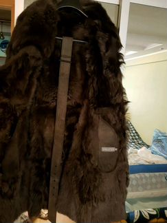 Дублёнку из натурального меха ягненка