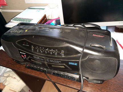 Sherion. Stereo Radio Double Cassette Recorder. Ка