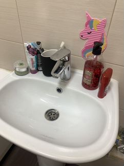 Раковина от застройщика