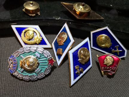 Ромб Мгу Окончание Вуза Значок Мвту Влксм Винт «71