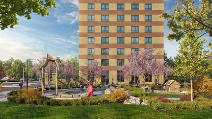 2-к квартира, 57.3 м², 6/21 эт.