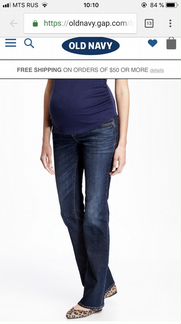 Новые джинсы для беременных Old navy 26 р-р