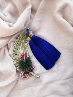 Серьги кисти новые