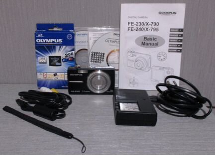 Фотоаппарат Olympus FE-240 с картой памяти 2GB