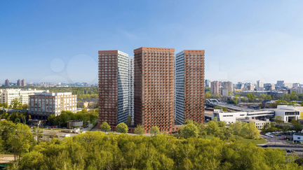 1-к апартаменты, 44.8 м², 3/28 эт.