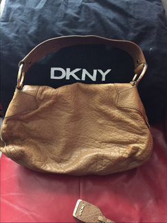 Стильная сумка dkny оригинал, нат кожа
