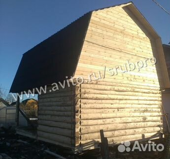 Сруб бани