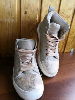 Кеды для девочки золотые