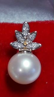 Комплект- Золотые серьги+подвеска