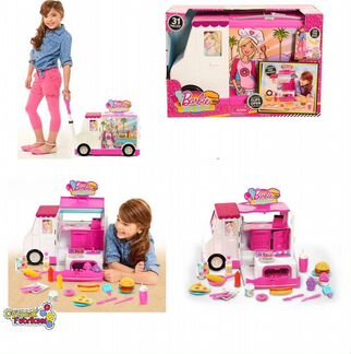 Новый Barbie Food Truck фургон оригинал с аксессуа