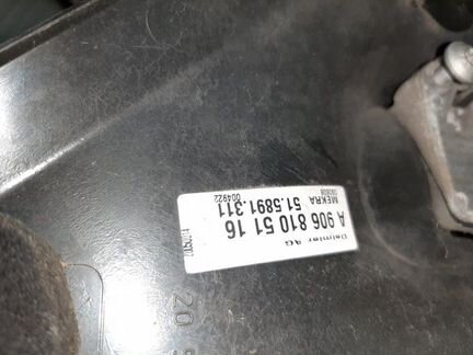 Зеркало левое Mercedes-Benz Sprinter W906 W906