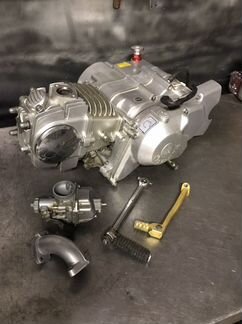 Почти новый 140 питбайк двигатель