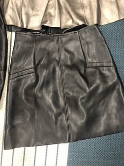 Юбки эко кожа
