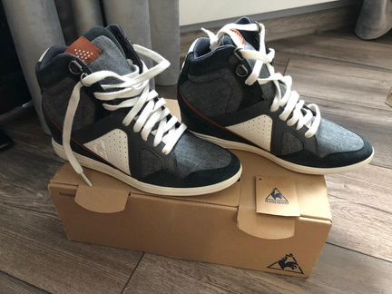 Кеды на танкетке Le coq sportif