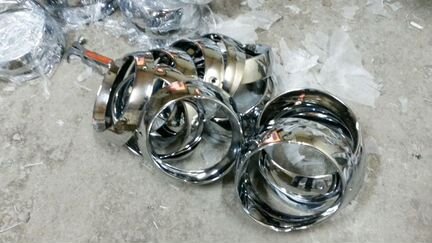 Запчасти на газ-21. накладки на оптику