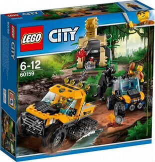 Лего 60159 jungle halftrack mission