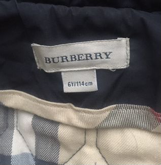 Детская куртка burberry