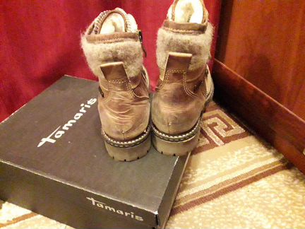 Женские ботинки Tamaris б/у
