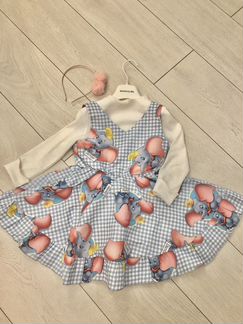 Платье на девочку новое 104