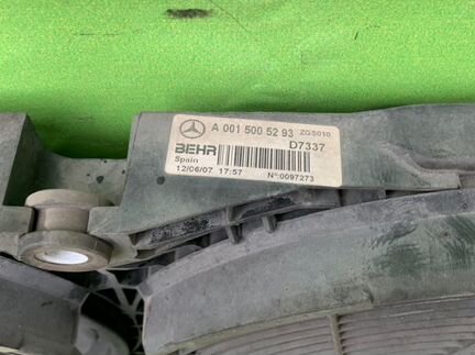 Вентилятор охлаждения Mercedes V-Class W639