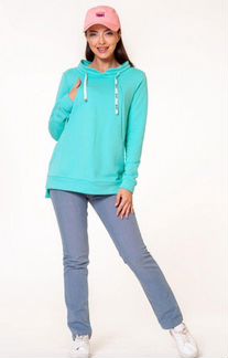 Утеплённая толстовка для беременных и кормящих 52