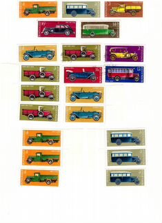 Марки СССР, 1966 - 1986 годов выпуска, Техника