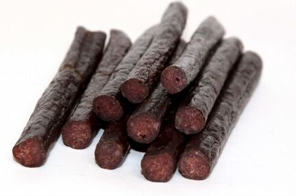 Снеки колбаски сыровяленые