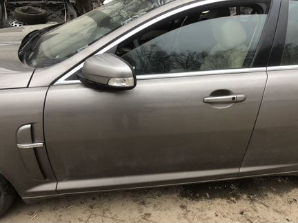 Дверь передняя левая Jaguar XF золотистая