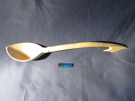 Огромная ложка для интерьера, бани, кухни