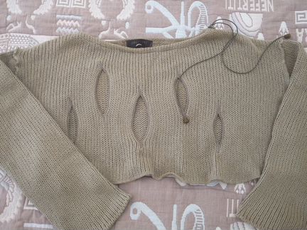 Стильная укороченная кофта с 