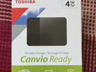 Внешний HDD Toshiba Canvio Ready 4TB новый