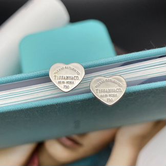 Серьги Tiffany 1.2 см 925