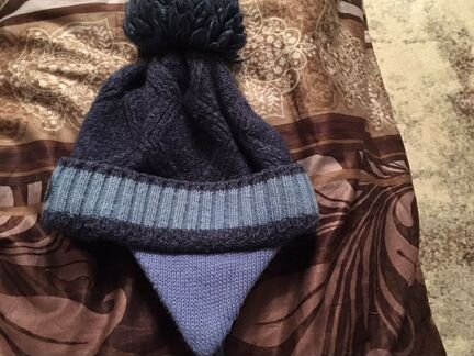 Зимняя шапка для мальчика