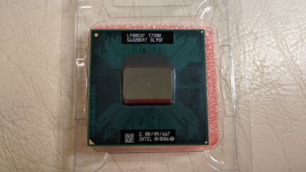 Intel Core 2 Duo T7200 Процессор для ноутбука